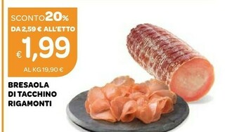Ekom Rigamonti Bresaola Di Tacchino offerta