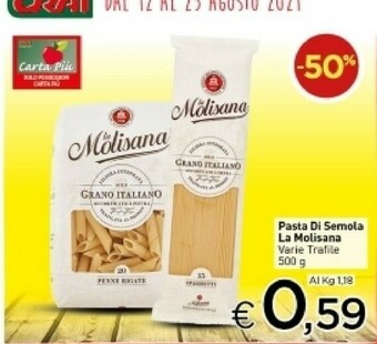 Crai La Molisana Pasta di semola offerta