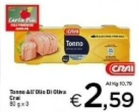 Crai Tonno offerta