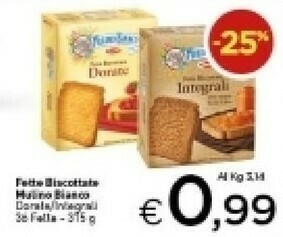 Crai Fette biscottate offerta