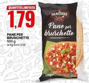 Eurospin PANE PER BRUSCHETTE 500 g offerta