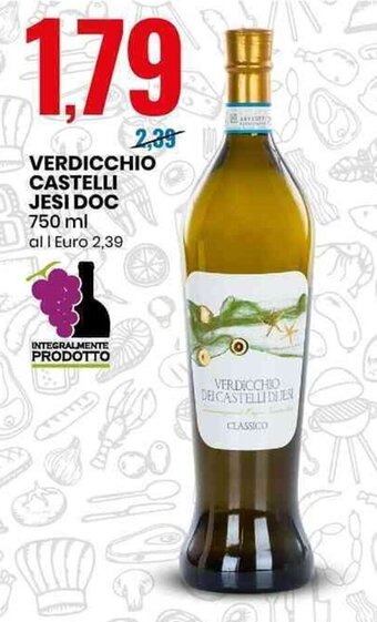 VERDICCHIO CASTELLI JESI DOC 750 ml