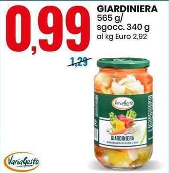 GIARDINIERA 565 g/ sgocc. 340 g