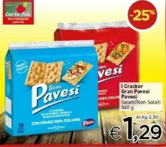 Crai Pavesi Crackers offerta