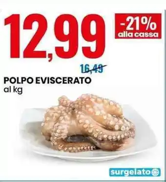 POLPO EVISCERATO al kg