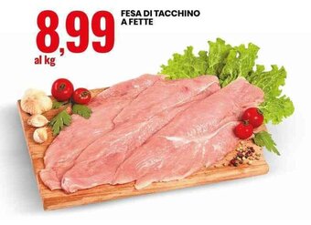 FESA DI TACCHINO A FETTE