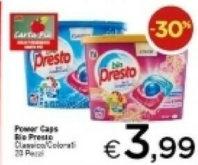 Crai Presto Detersivo lavatrice offerta