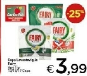 Crai Fairy Detersivo lavastoviglie offerta