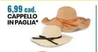 Eurospin CAPPELLO IN PAGLIA* offerta