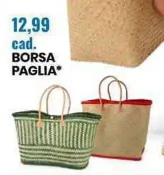BORSA PAGLIA*