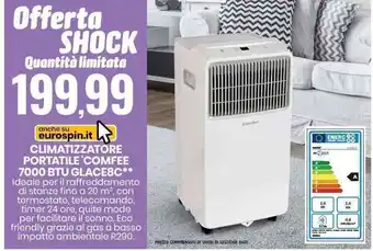 PORTATILE 'COMFEE 7000 BTU GLACE8C**