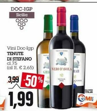 Emi Supermercati Vino offerta