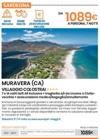 Eurospin SARDEGNA offerta