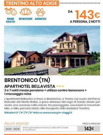 Eurospin TRENTINO ALTO ADIGE offerta