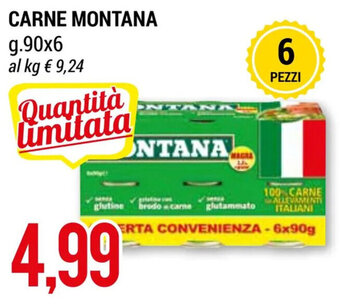 CARNE MONTANA g.90x6