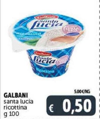 Deco Supermercati GALBANI g 100 offerta