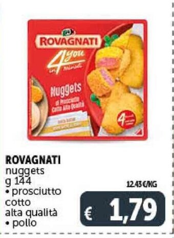 Deco Supermercati ROVAGNATI nuggets g 144 offerta