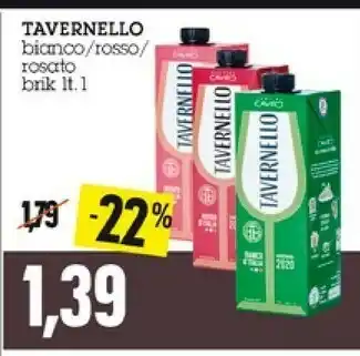 Emi Supermercati Tavernello Tavernello - Vino Bianco 1000 g(ml) offerta