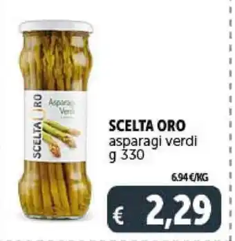 SCELTA ORO asparagi verdi g 330
