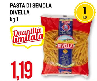 PASTA DI SEMOLA DIVELLA kg.1