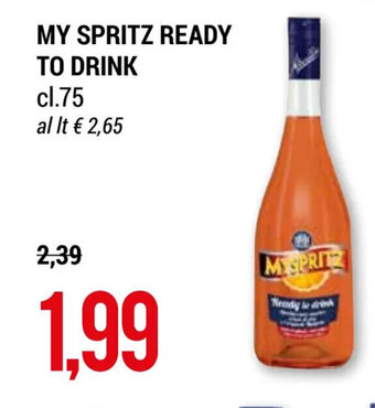 MY SPRITZ READY TO DRINK cl.75