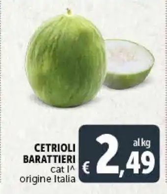 Deco Supermercati CETRIOLI BARATTIERI offerta