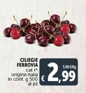 Deco Supermercati CILIEGIE FERROVIA g500 offerta