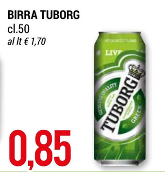 BIRRA TUBORG cl.50