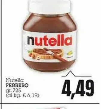 Emi Supermercati Ferrero Nutella offerta