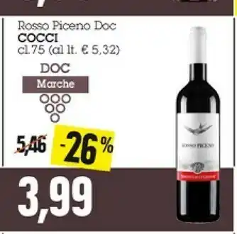 Cocci Rosso Piceno Doc