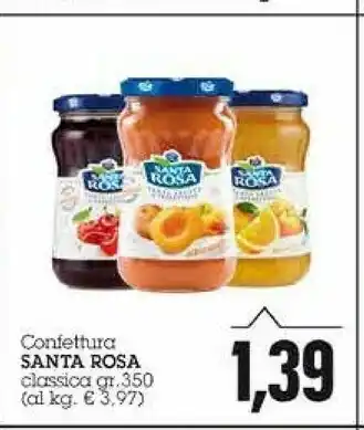 Santa rosa Confettura Extra Di Pesche 350 G(ml)