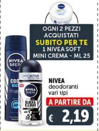 Deco Supermercati NIVEA offerta