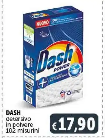 Deco Supermercati DASH detersivo in polvere 102 misurini offerta