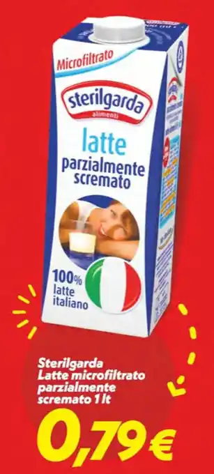 Iper Super Conveniente Sterilgarda Latte microfiltrato parzialmente scremato 1 It offerta