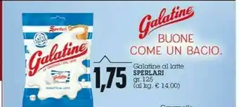 Emi Supermercati Sperlari Galatine Al Latte offerta