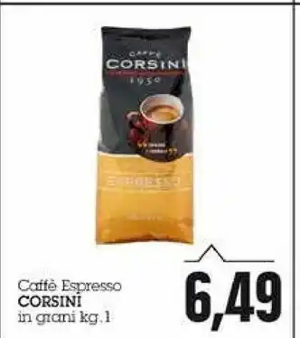 Emi Supermercati Caffè corsini Caffe Espresso offerta