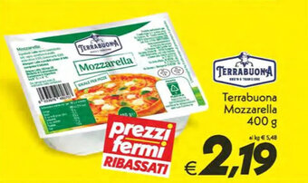 Iper Super Conveniente Terrabuona Mozzarella 400 g offerta