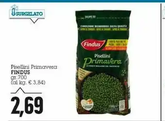 Emi Supermercati Findus Pisellini Primavera offerta