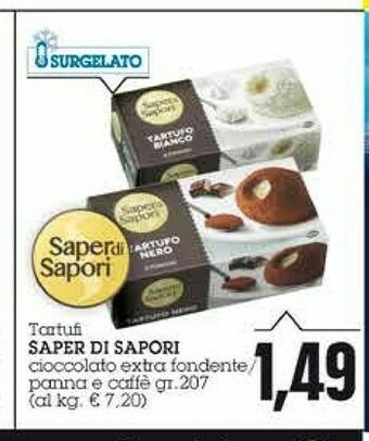 Emi Supermercati Saper Di Sapori Tartufi offerta