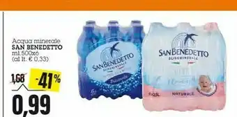 Emi Supermercati San Benedetto Acqua Minerale offerta
