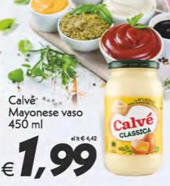 Iper Super Conveniente Calvé Mayonese vaso 450 ml offerta