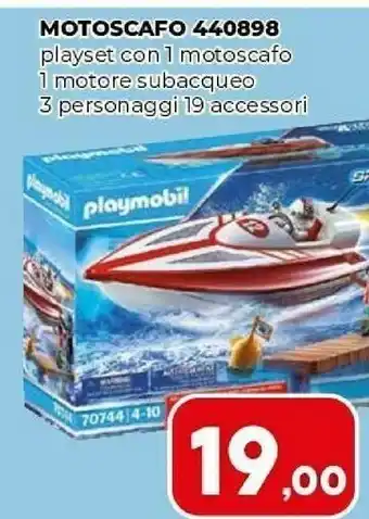 Playmobil Motoscafo