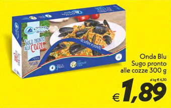 Onda Blu Sugo pronto alle cozze 300 g