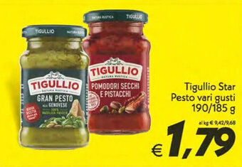 Iper Super Conveniente Tigullio Star Pesto vari gusti 190/185 g offerta