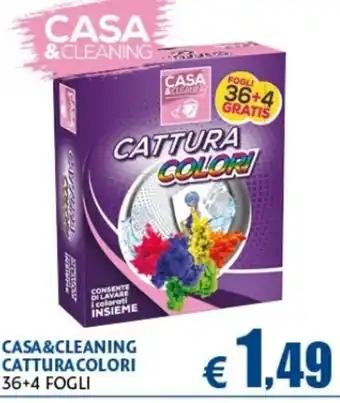 CASA&CLEANING CATTURA COLORI 36+4 FOGLI