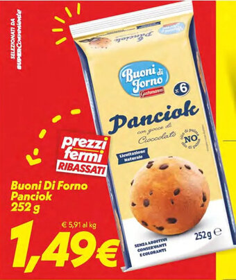 Iper Super Conveniente Buoni Di Forno Panciok 252 g offerta