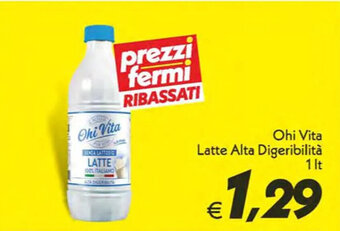 Ohi Vita Latte Alta Digeribilità 1 lt