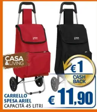 CARRELLO SPESA ARIEL CAPACITA 45 LITRI