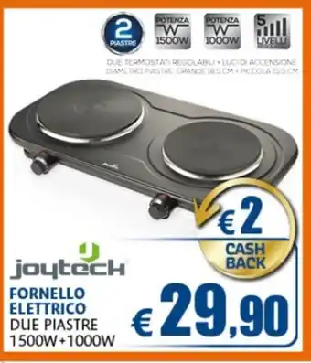 FORNELLO ELETTRICO Richiedila DUE PIASTRE subito! 1500W+1000W
