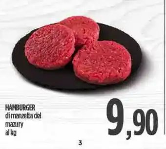 Ciro Amodio HAMBURGER di manzetta del mazury offerta